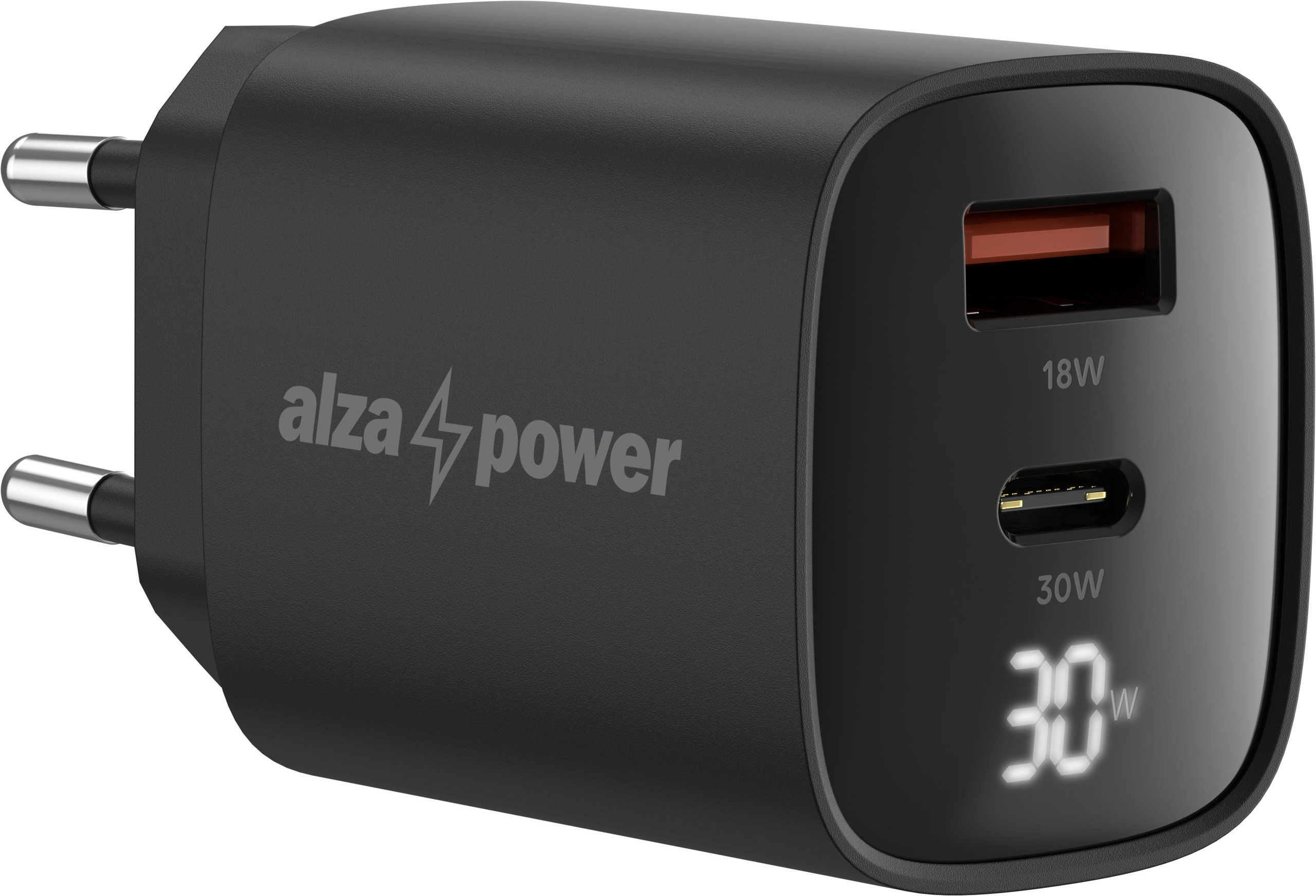 Nabíječka do sítě AlzaPower Apex G470 30W Černá