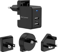 AlzaPower Travel Charger T100, Black - AC Adapter