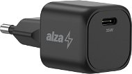 Töltő adapter AlzaPower G320C Fast Charge 35W - fekete - Nabíječka do sítě