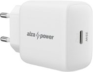 Nabíjačka do siete AlzaPower A125 Fast Charge 25 W biela - Nabíječka do sítě