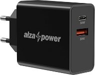 AlzaPower A130 Fast Charge 30 W čierna - Nabíjačka do siete