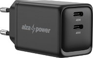 Töltő adapter AlzaPower G500CC Fast Charge 45W - fekete - Nabíječka do sítě