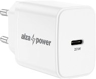 Töltő adapter AlzaPower A110 Fast Charge 20W fehér - Nabíječka do sítě