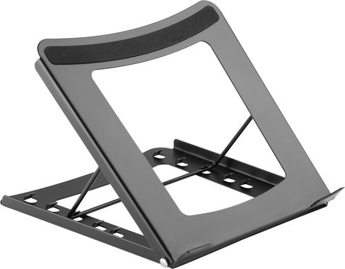 AlzaErgo Stand LS210 fekete - Laptop hűtő - Fő fotó