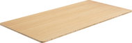 AlzaErgo Tabletop 160×80 cm bamboo rounded - Table Top