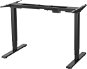 Állítható magasságú asztal AlzaErgo Table ET1 Essential, fekete - Výškově nastavitelný stůl