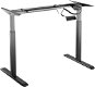 Výškovo nastaviteľný stôl AlzaErgo Table ET2 čierny - Výškově nastavitelný stůl