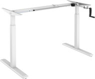 Height Adjustable Desk AlzaErgo Table ET3 White - Výškově nastavitelný stůl