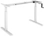 Výškovo nastaviteľný stôl AlzaErgo Table ET3 biely - Výškově nastavitelný stůl