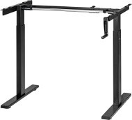AlzaErgo Table ET3 Essential, fekete - Állítható magasságú asztal