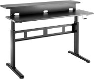 AlzaErgo Table ET3.1, fekete - Állítható magasságú asztal