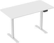 AlzaErgo Table ET4 AiO Touch 140 × 70 cm biely - Výškovo nastaviteľný stôl