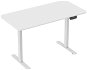 Výškovo nastaviteľný stôl AlzaErgo Table ET4 AiO Touch 140 × 70 cm biely - Výškově nastavitelný stůl