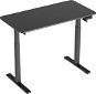 AlzaErgo Table ET5 AiO Essential 120 × 60 cm čierny - Výškovo nastaviteľný stôl
