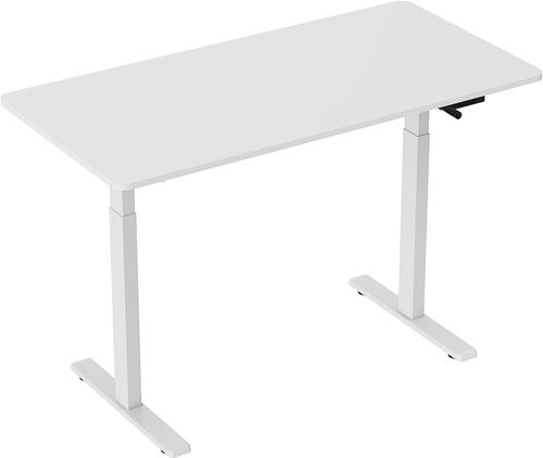 AlzaErgo Table ET5 AiO Essential 140×70 cm bílý - Výškově nastavitelný stůl - Hlavní obrázek