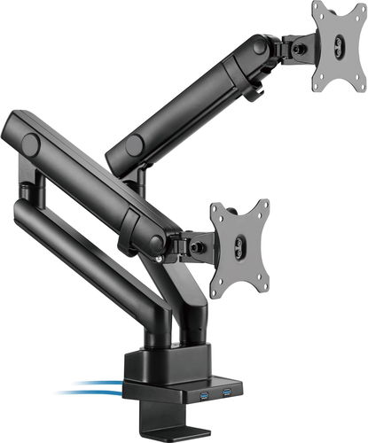 AlzaErgo Arm D80B Essential USB - Držák na monitor - Hlavní obrázek