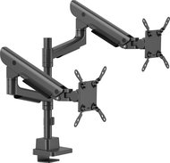 Monitor Arm AlzaErgo Arm D110TB Ultimate SteelBar black - Držák na monitor