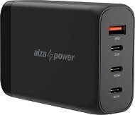 AlzaPower M420 Multi Charge Power Delivery - 130W, fekete - Töltő adapter