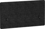 AlzaErgo Panel C12 Silent Desk Clip 150x75 cm black - Room Divider