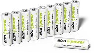 AlzaPower Super Alkaline LR6 (AA) 10 ks v eko-boxe - Jednorazová batéria