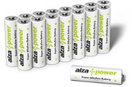 Eldobható elem AlzaPower Super Alkaline LR6 (AA) 16db - Jednorázová baterie