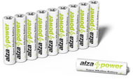 AlzaPower Super Alkaline LR03 (AAA) 10 Stück in Öko-Box - Einwegbatterie
