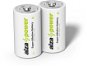 AlzaPower Super Alkaline LR14 (C) 2ks - Jednorázová baterie