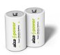 Einwegbatterie AlzaPower Super Alkaline LR20 (D) 2 Stk. - Jednorázová baterie