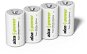 Jednorázová baterie AlzaPower Super Alkaline LR14 (C) 4ks v eko-boxu - Jednorázová baterie