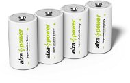 AlzaPower Super Alkaline LR20 (D) 4 ks v eko-boxe - Jednorazová batéria