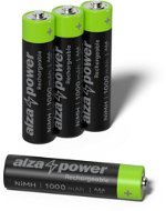 AlzaPower Rechargeable HR03 (AAA) 1000 mAh - 4 Stück in Öko-Box - Akku