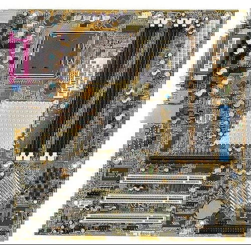 FIC P4M-915GD1, i915G, int. VGA, DualCh DDR400, SATA, USB2.0, LAN, Sc775, mATX - Motherboard - Main image