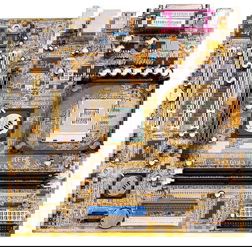 FIC P4M-800T2 F, VIA PT800CE, DDR400, SATA RAID, USB2.0, FW, LAN, Sc478, mATX - Motherboard - Main image