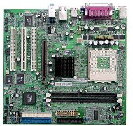 FIC K7M-400A F, VIA KM400A, int. VGA, DDR400, SATA, USB2.0, FW, LAN, ScA, mATX - Motherboard