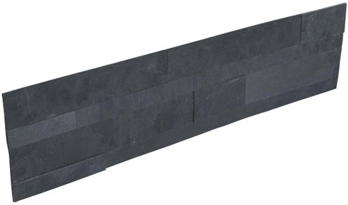 ALFIstick 3D Self-adhesive stone tiles - Black slate - Self-Adhesive Wall Tiles - Main image