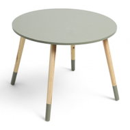 La Factory The King of the Jungle, kulatý, MDF a borovicové nohy, průměr 60 × 43 cm, zelený - Kids' Table