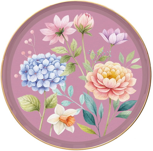 Andrea Fontebasso Podnos kulatý 38 cm SUMMER TIME - Tray - Main image