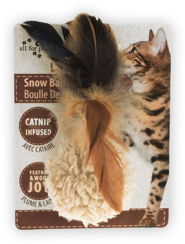 AFP Lamb Wool ball with sound with shanty - Cat Toy - Main image