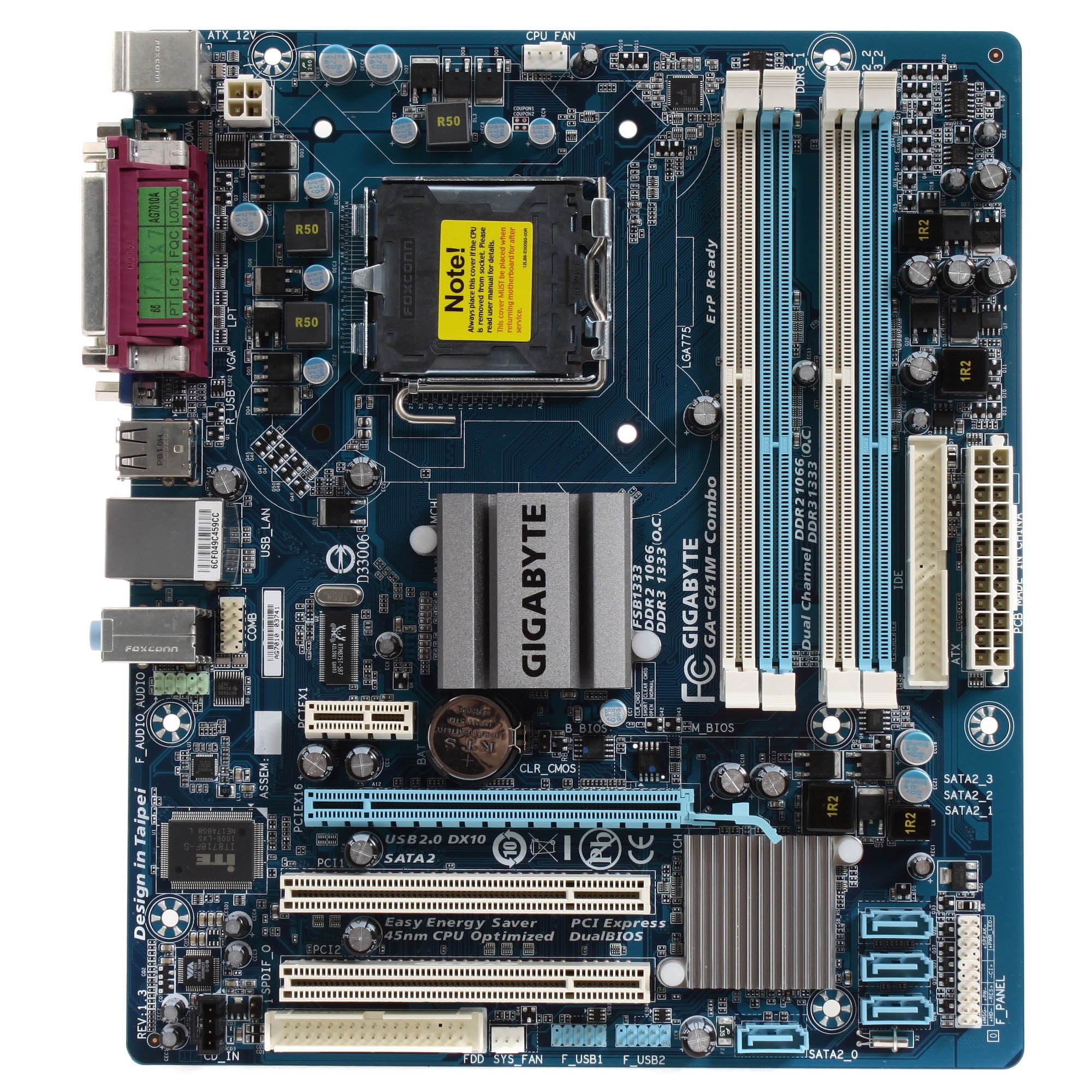 Gigabyte g41 combo on sale motherboard