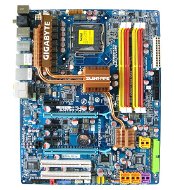 GIGABYTE EX38-DS5 - X38/ ICH9R, 2x PCIe x16, DDR2 1200, SATA II RAID, USB2.0, FW, GLAN, ATX, sc775 - Motherboard