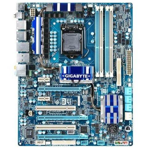 GIGABYTE P55A-UD5 - Motherboard - Main image