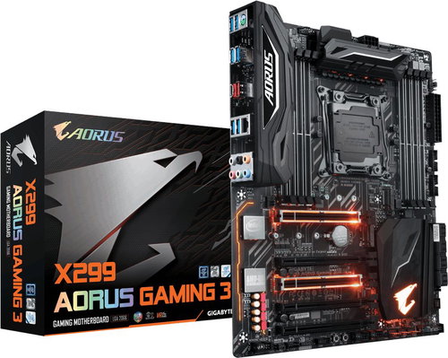 GIGABYTE X299 AORUS Gaming 3 Main image GIGABYTE X299 AORUS Gaming 3 - Motherboard - Main image
