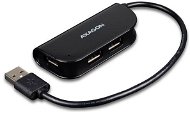 AXAGON HUE-X4B READY black - USB Hub