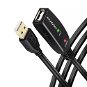 Adatkábel AXAGON ADR-220 USB 2.0 Active Extension / Repeater Cable, USB A to USB A, 20 m - Datový kabel