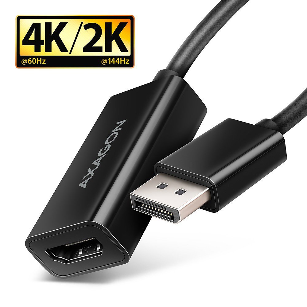 HDMI Zu DisplayPort Adapter – 4K@60Hz, 1080p@120Hz, Aktiv, Mit Micro-USB-Strom, Für Monitor, PS5, Xbox, Laptop