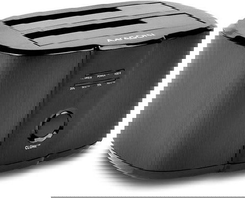AXAGON ADSA-ST, dual SATA 2.5"/3.5" SSD/HDD CLONE dock, USB 5 Gbps - Externí dokovací stanice - Hlavní obrázek