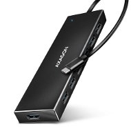 AXAGON HUE-F7C CHARGING Hub, USB-C 5Gbps, 7× USB-A, micro USB power IN, USB-C cable, 30cm - USB Hub