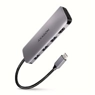 AXAGON HMC-HCR3A 5-in-1 Hub, USB-C 5Gbps, 4× USB-A, HDMI 4k/30 Hz, SD/microSD, USB-C cable 20 cm - Replikátor portov