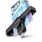AXAGON CRE-SMPC Smart card / ID card PocketReader, USB-C - Čtečka eObčanek