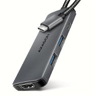 AXAGON HMC-5H8K 5-in-1 Hub, USB-C 5Gbps, 2x USB-A, HDMI 8k/30Hz, PD 100W, USB-C cable 15 cm - Port Replicator